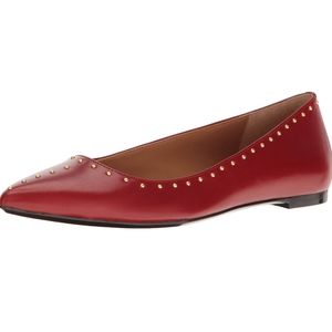 ⭐CK Cherry Red Flats SZ 8